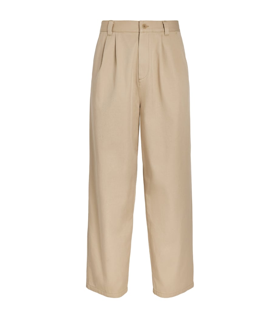 A.P.C. Mens Cotton Ricky Chinos Baa Beige Image 1