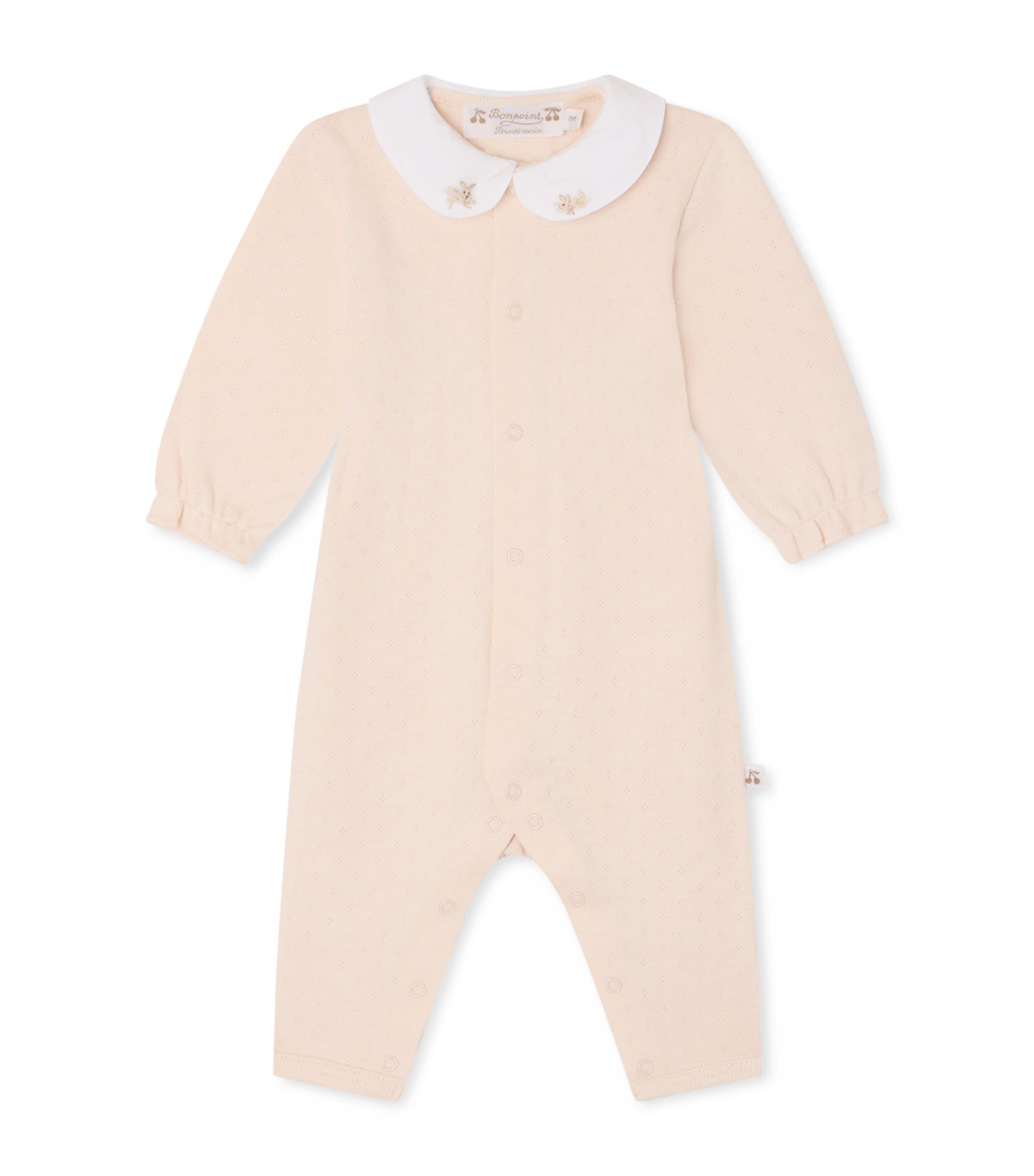Bonpoint Cotton All-In-One (1-18 Months) Rose Petale Image 1