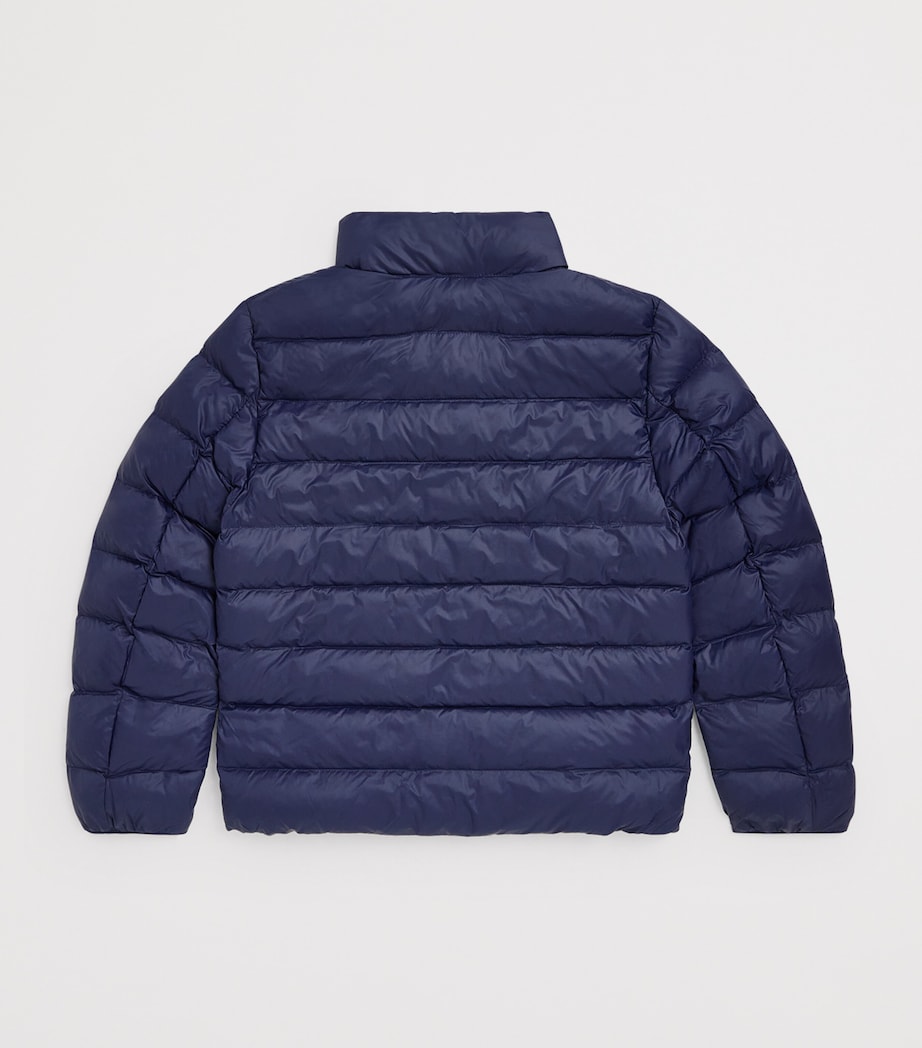 Ralph Lauren Kids Polo Pony Puffer Jacket (6-14 Years) Newport Navy Image 2