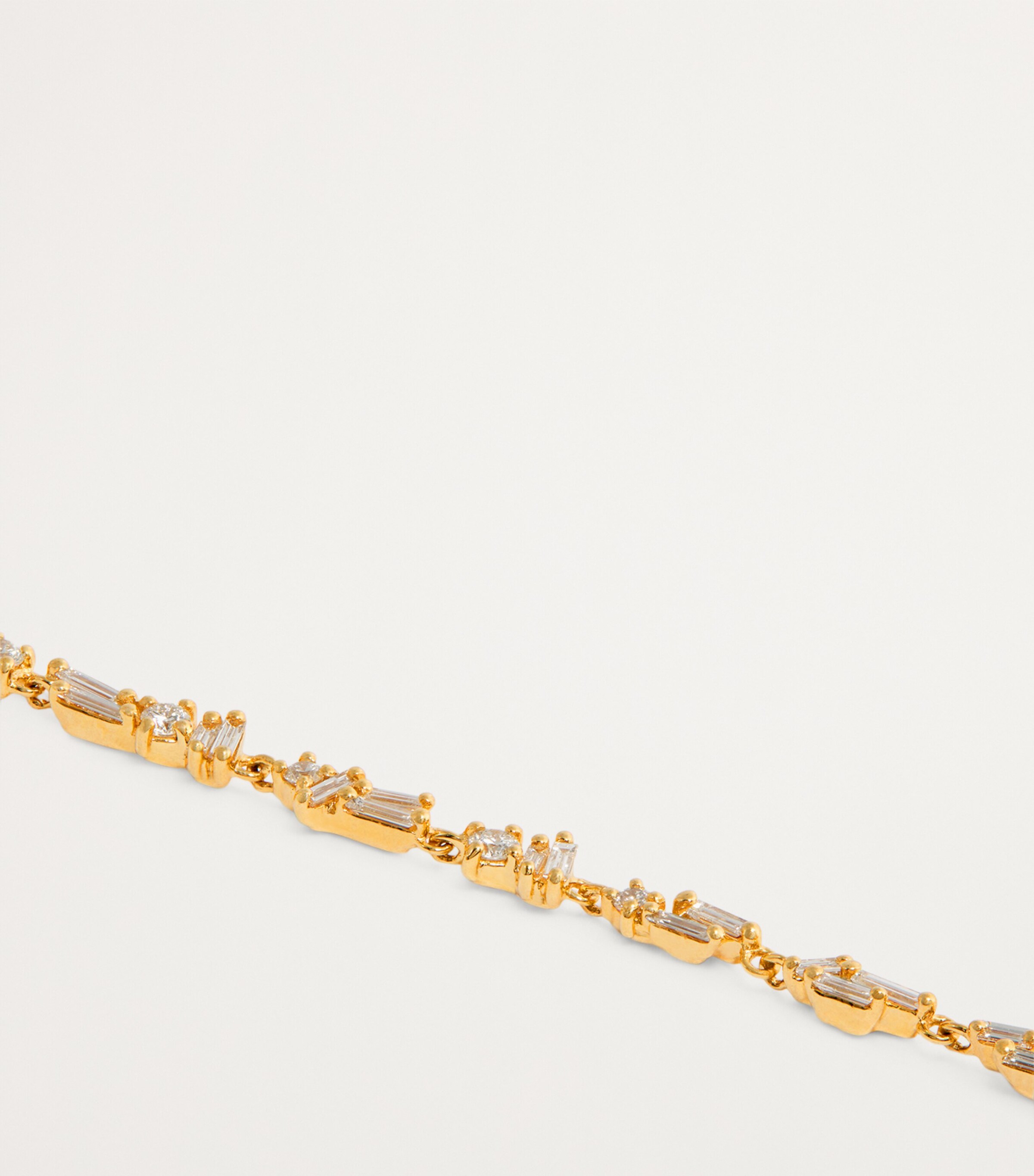 Suzanne Kalan Yellow Gold and Diamond Sparkler Bracelet Yg/wd Image 3