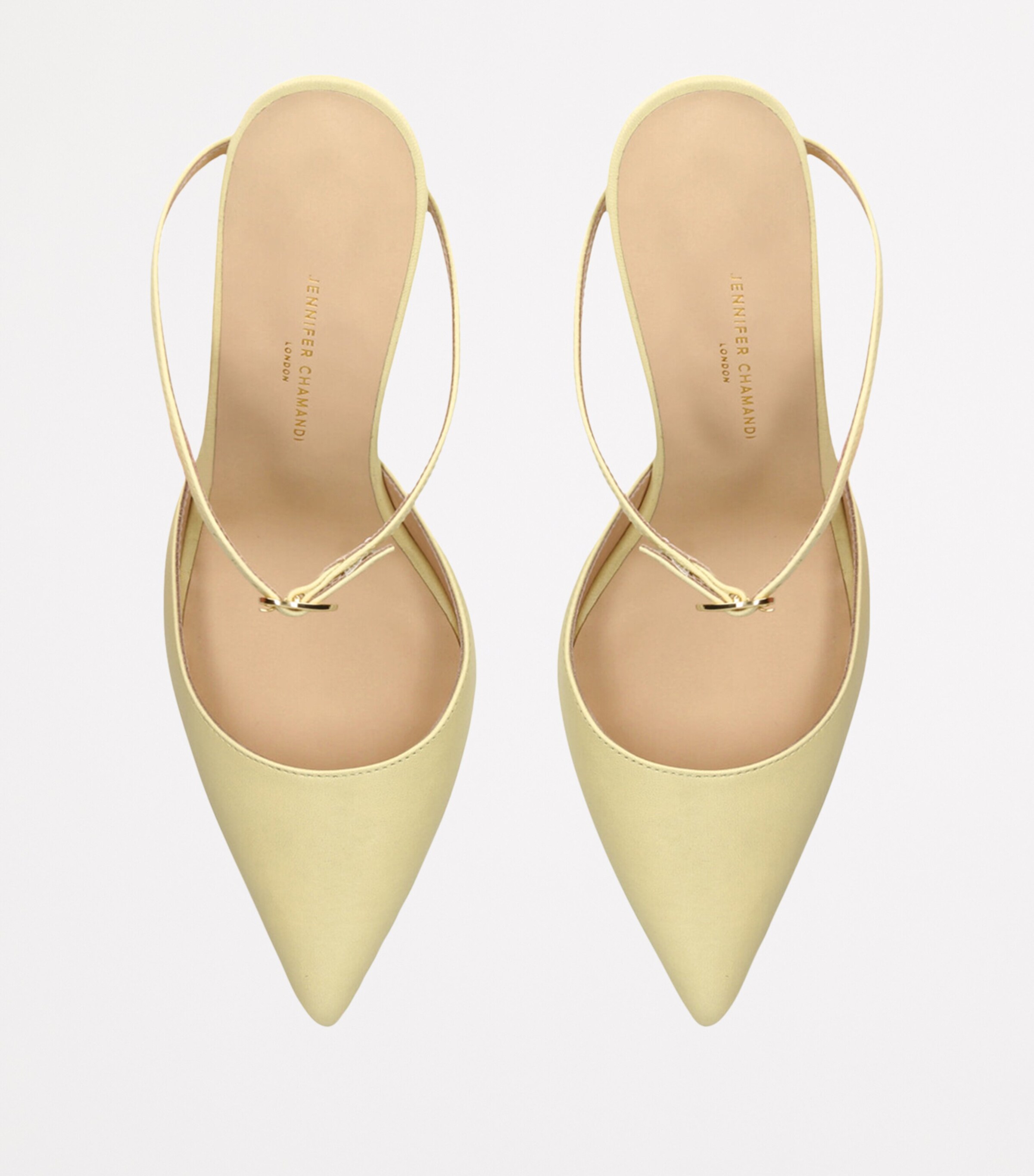 Leather Giuseppe Mules 85 YELLOW Image 4