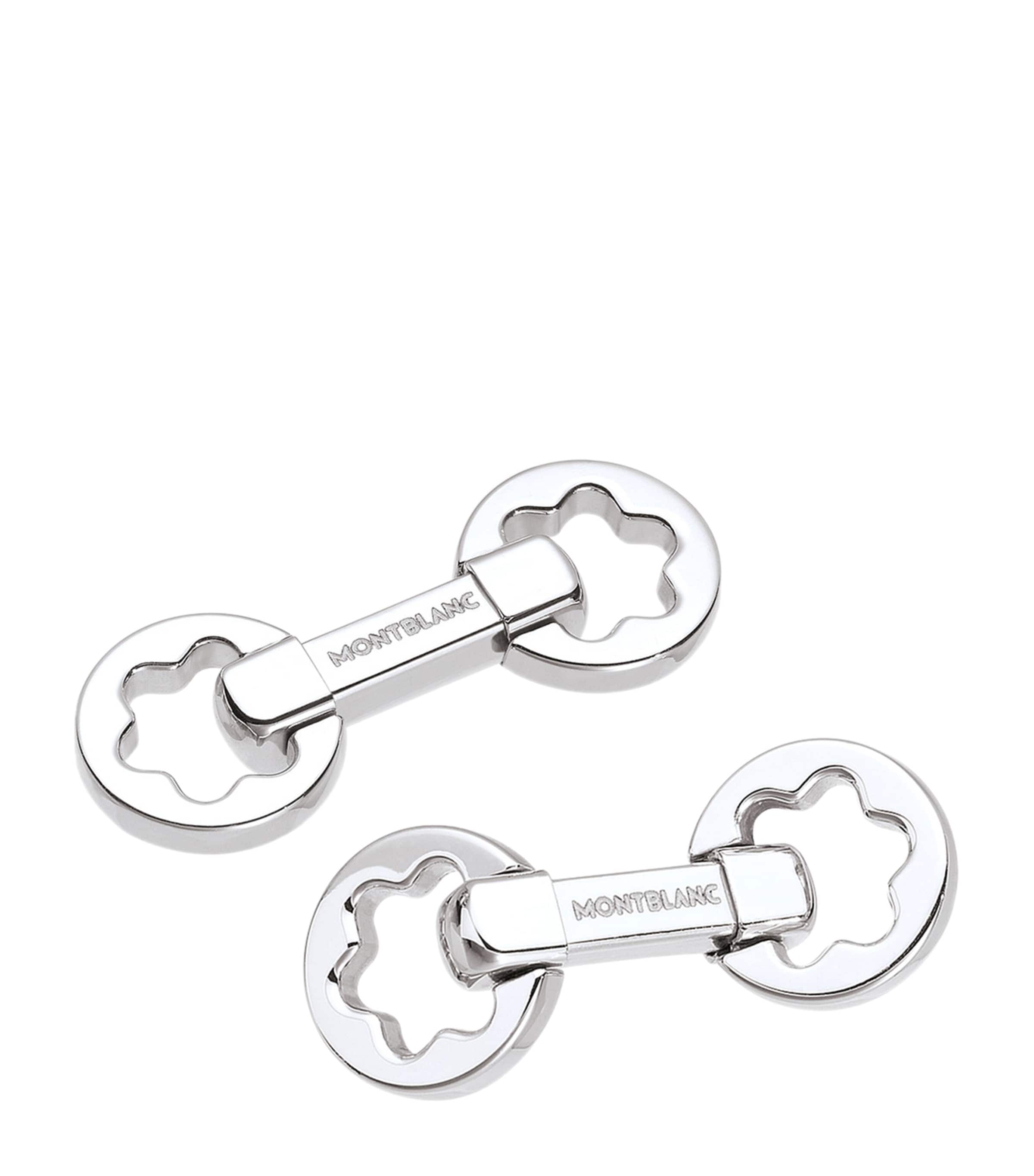 Montblanc Stainless Steel Heritage Cufflinks Silver Image 1