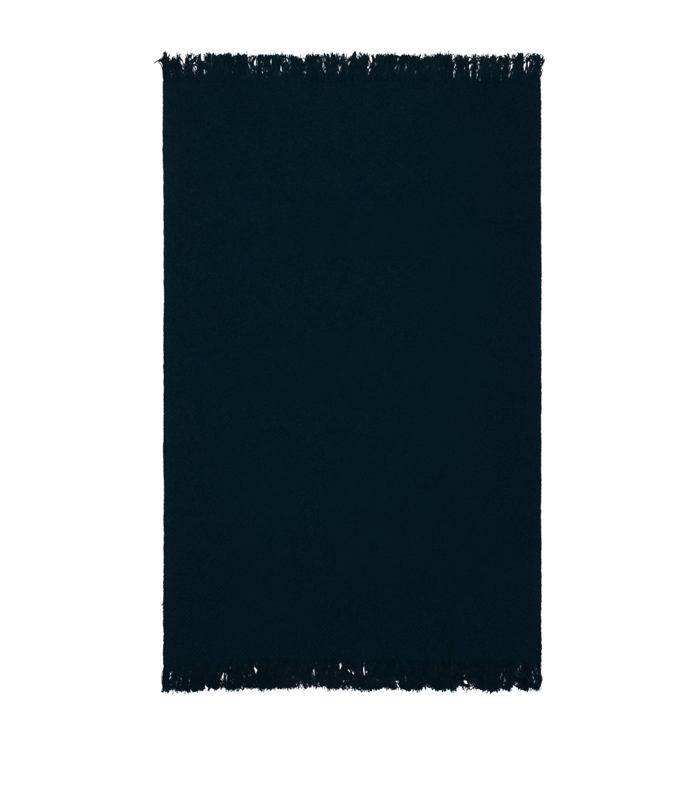 Begg x Co Cashmere Mossband Soul Throw (125cm x 195cm) Deep Sea Image 1