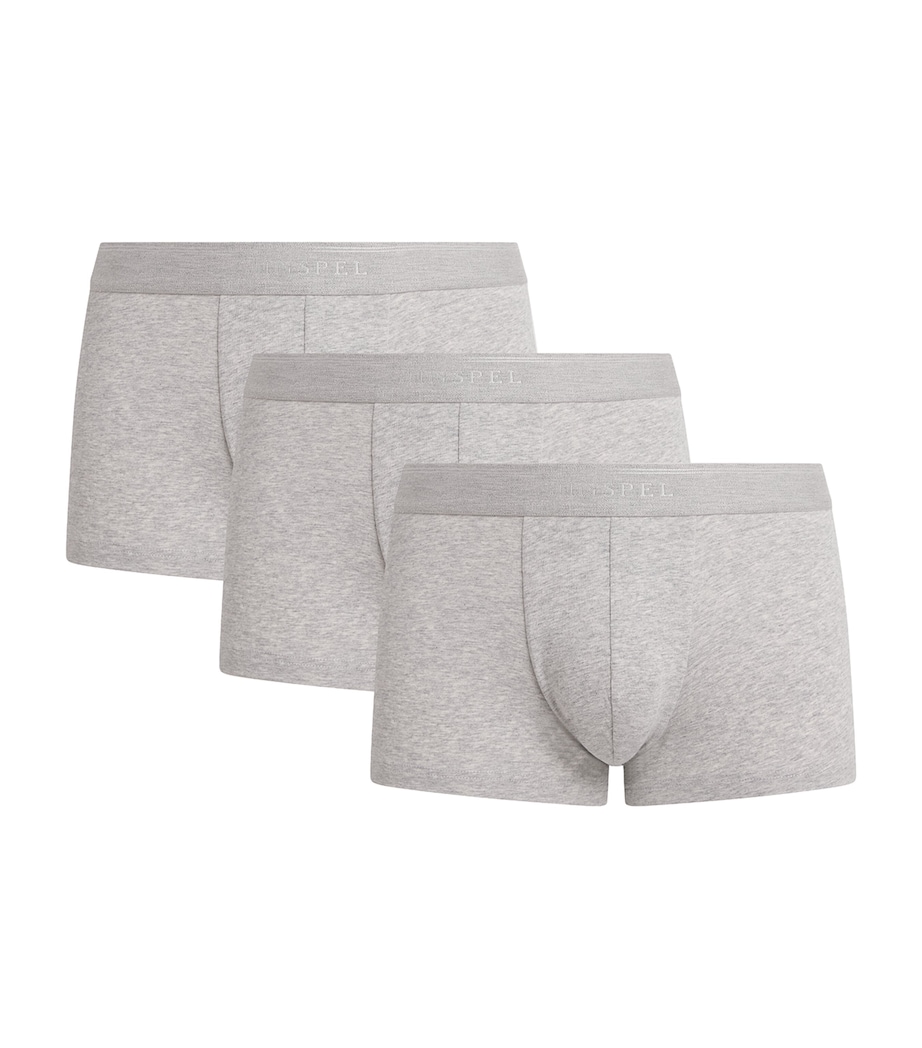 Sunspel Mens Stretch-Cotton Trunks (Pack of 3) Gyaa Image 1