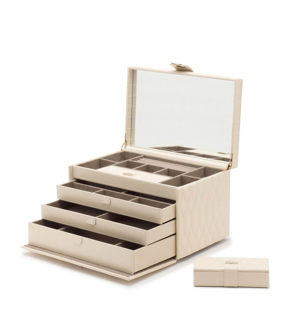 Caroline Jewellery Case IVORY Image 2