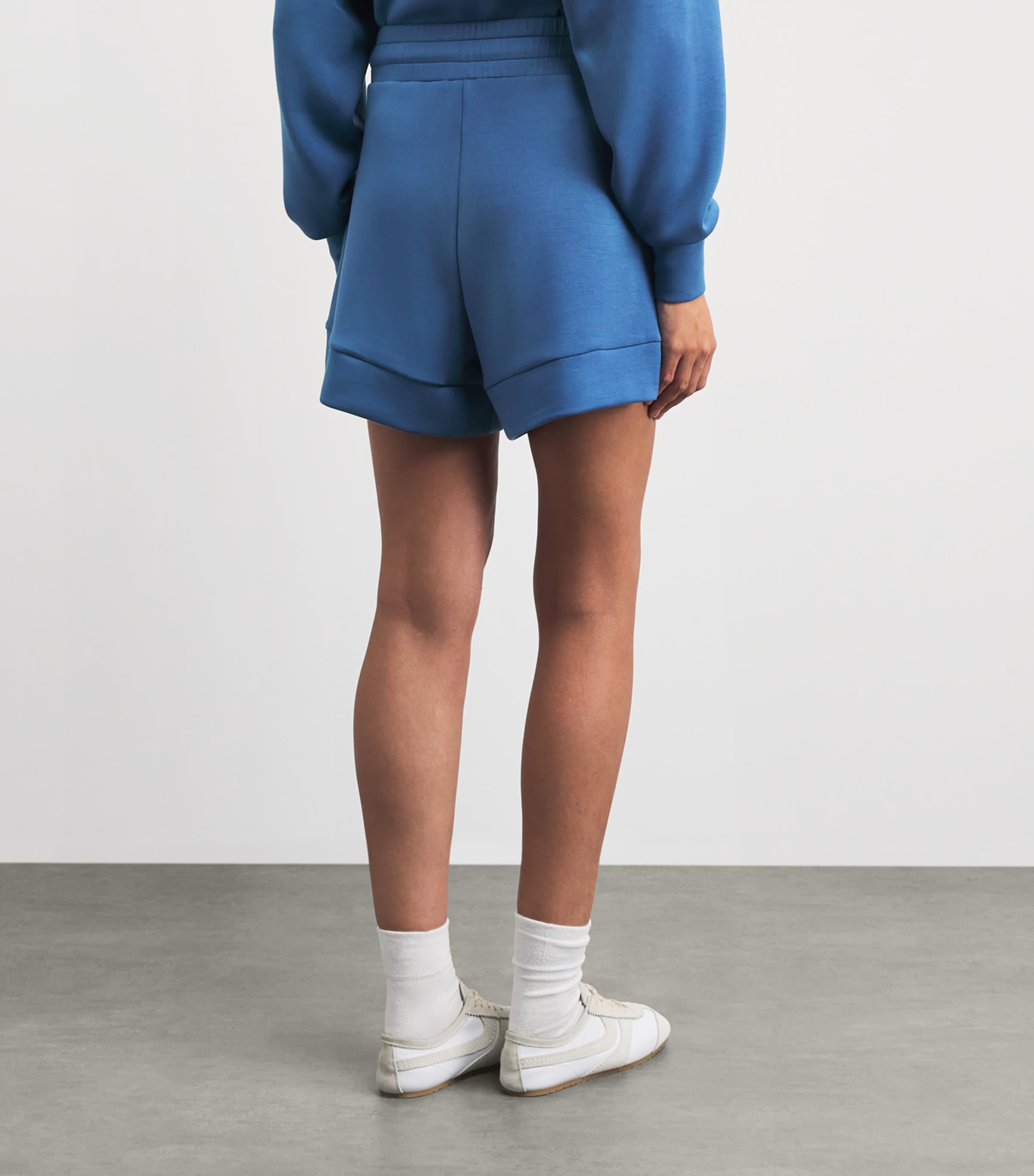 Varley Womens Atrium High-Rise Shorts Bijou Blue Image 5