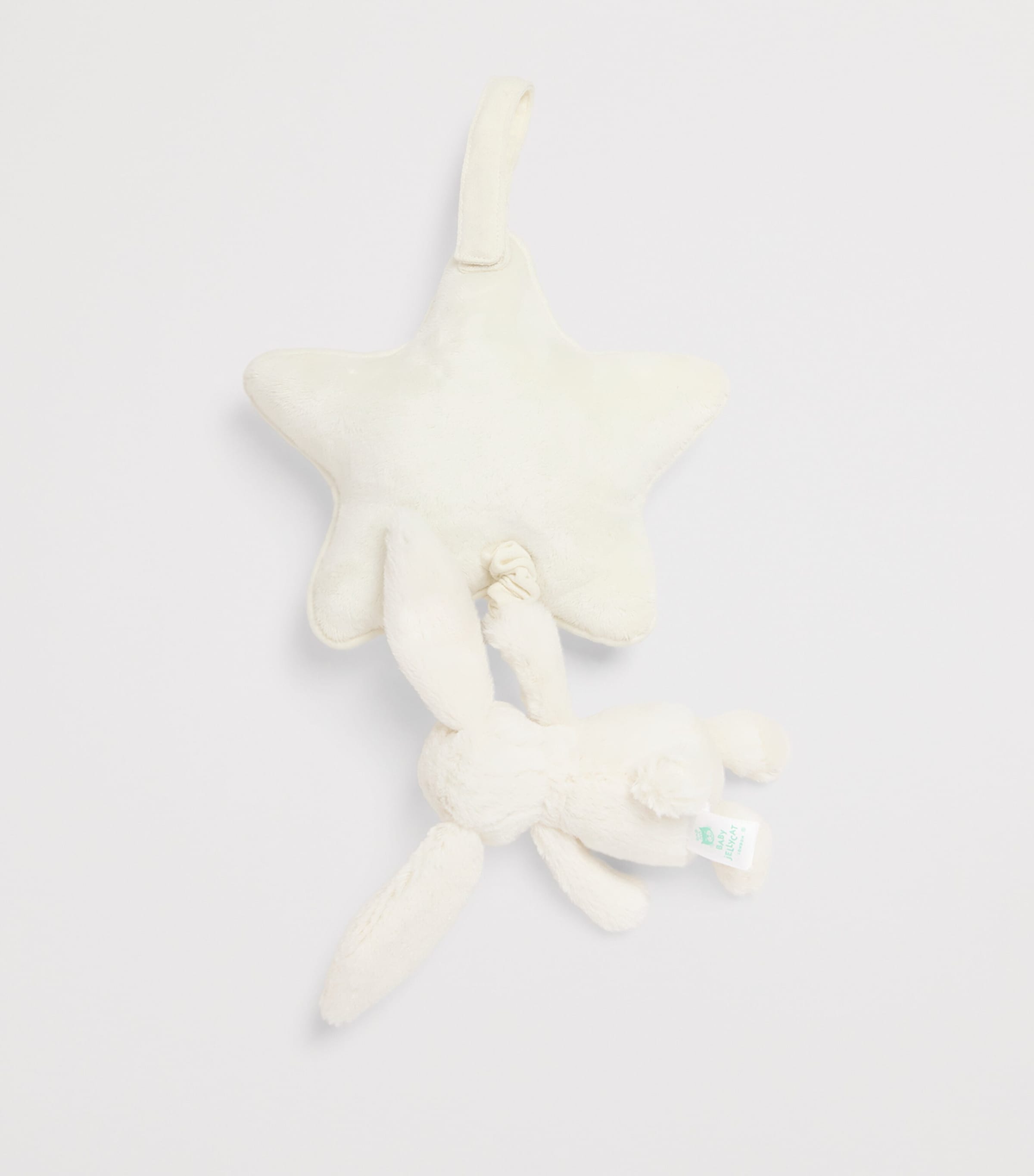 Bashful Bunny Musical Pull Toy CREAM Image 2