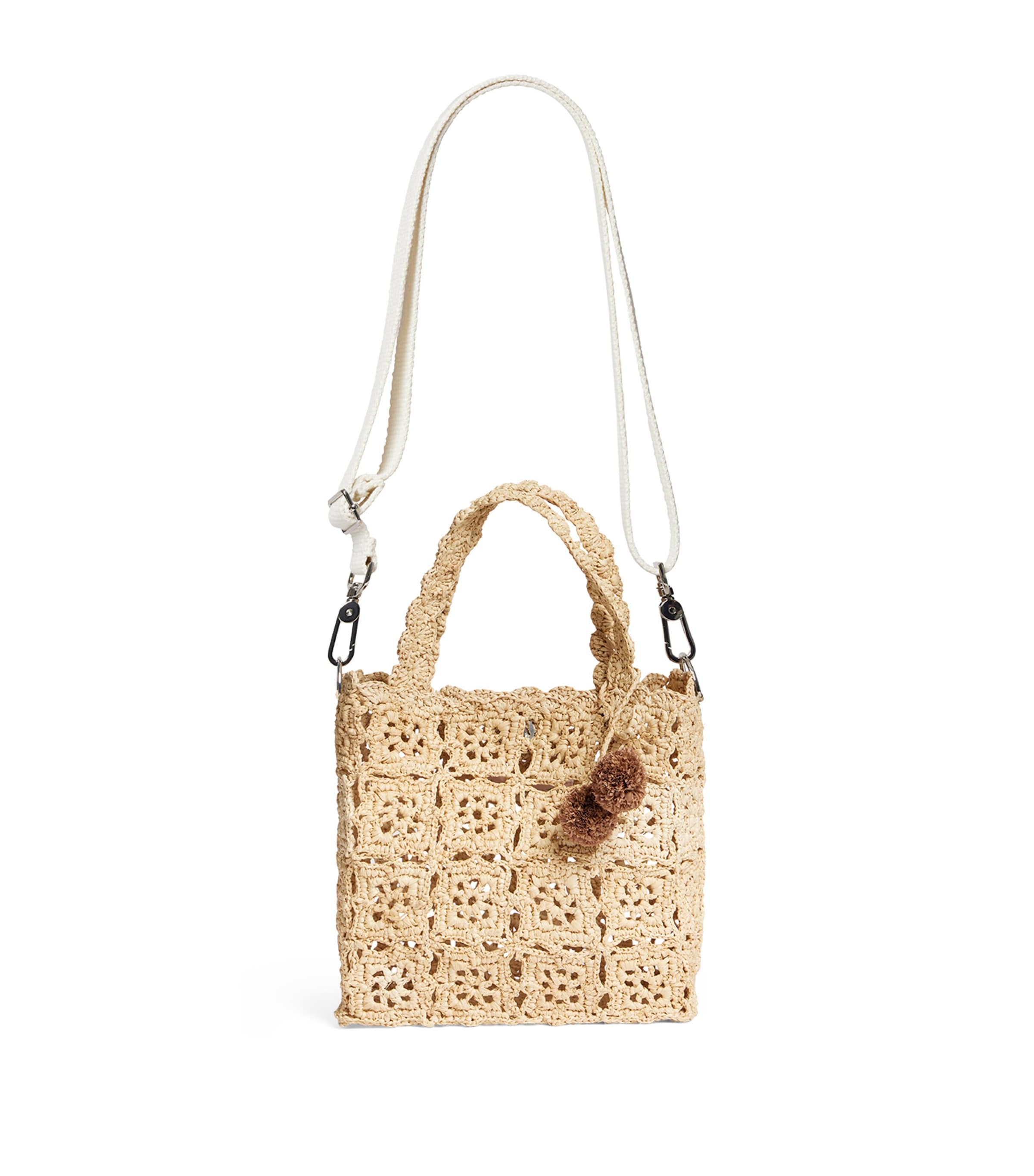 Raffia Top-Handle Bag NATUREL Image 1