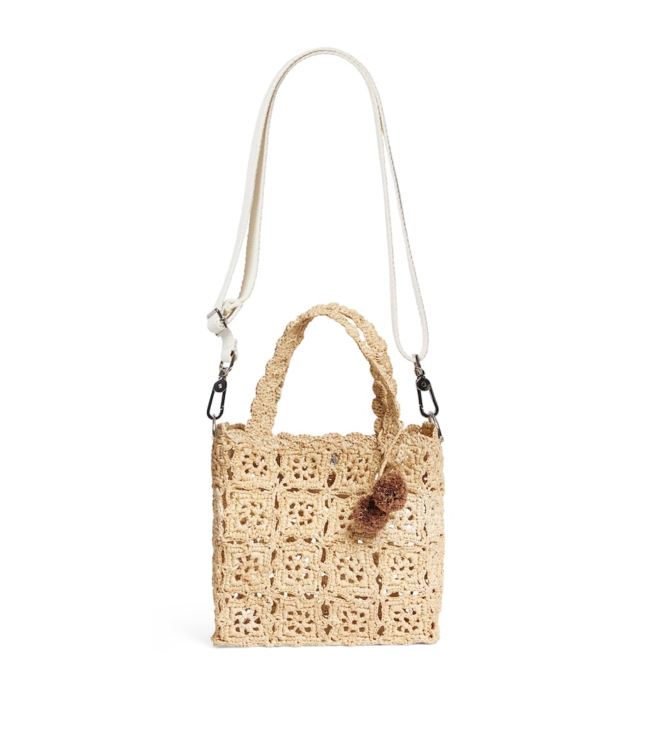 Raffia Top-Handle Bag NATUREL Image 1