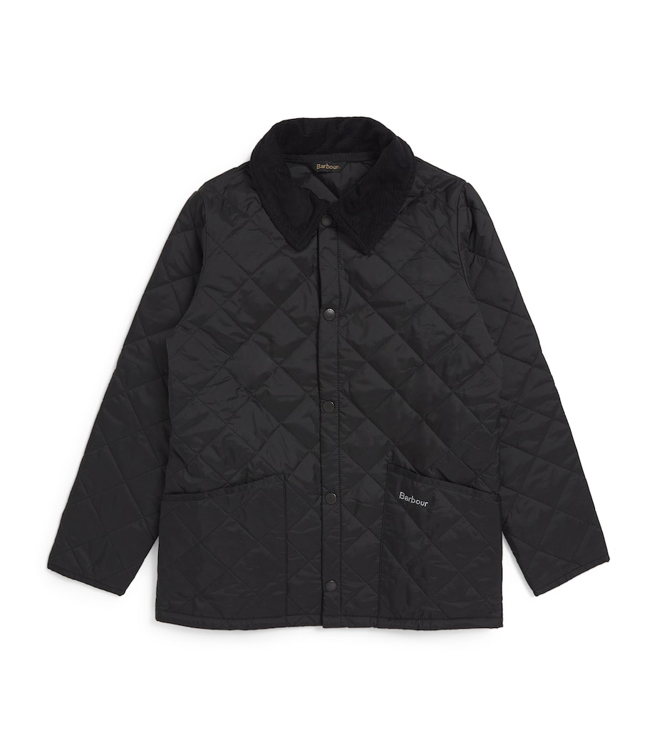 Quilted Liddesdale Jacket (6-15 Years) BK92 BLACK Image 1