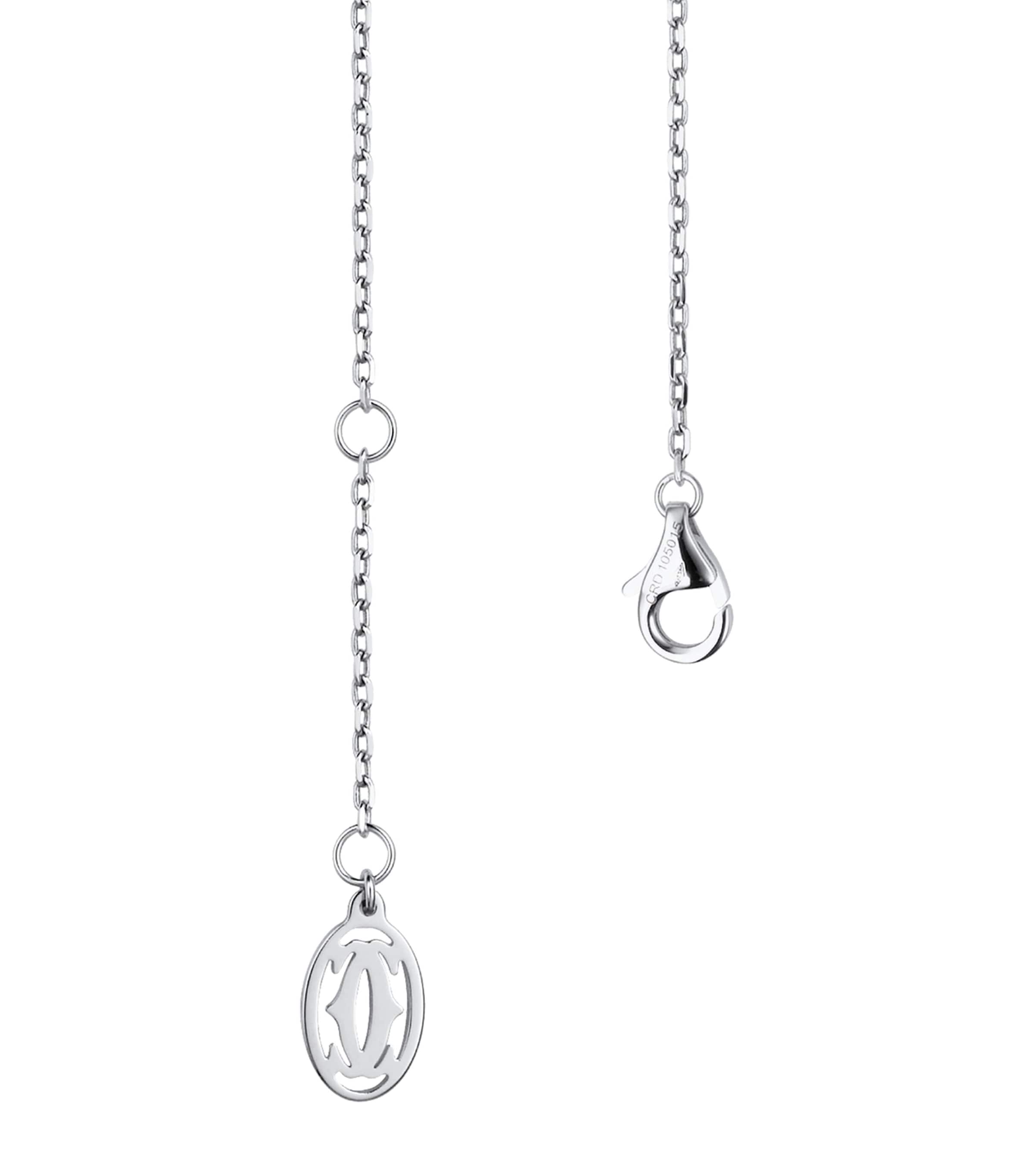 White Gold and Diamond Cartier d'Amour Bracelet WHITE GOLD Image 4