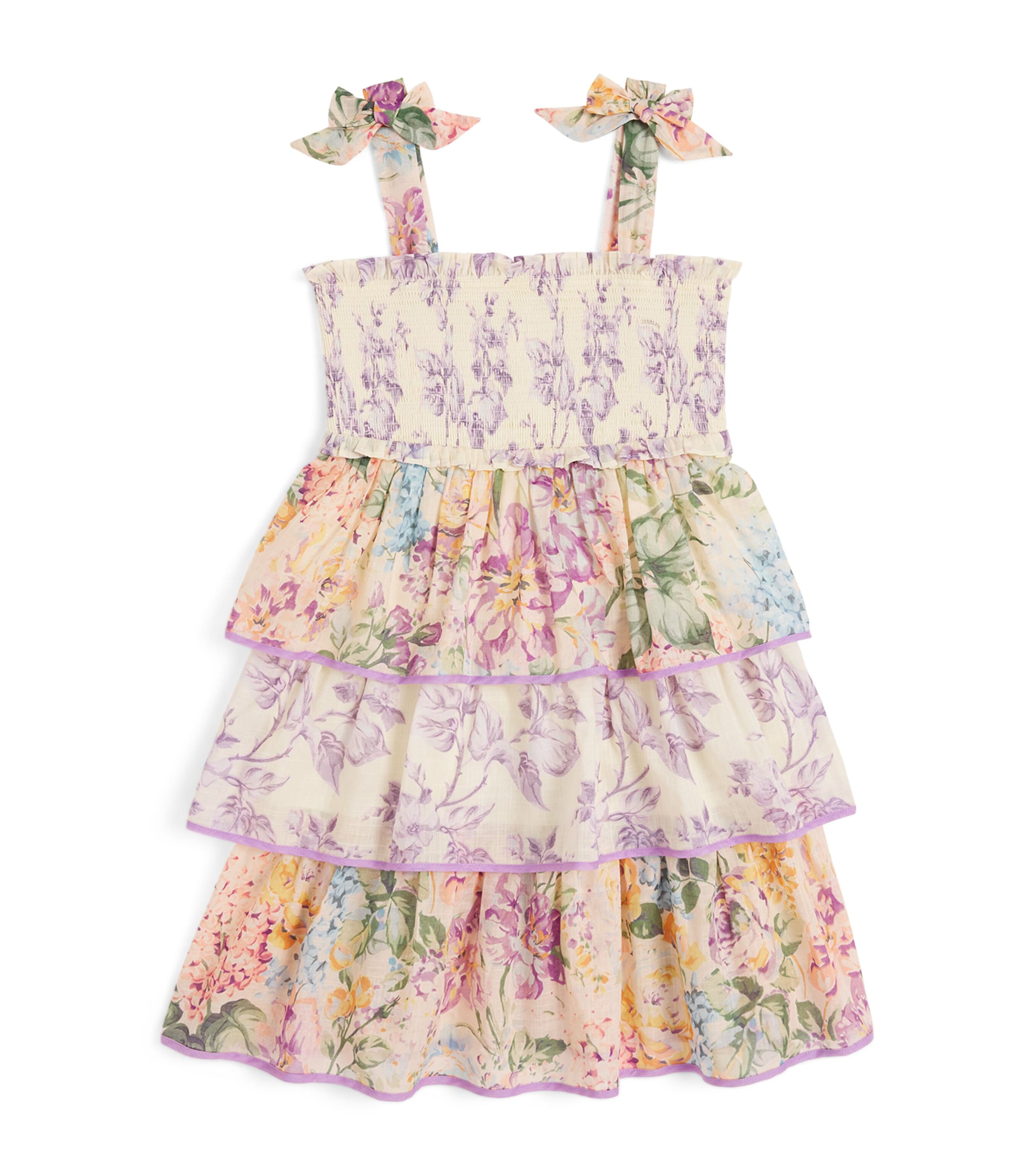 ZIMMERMANN HALLIDAY TIERED DRESS 