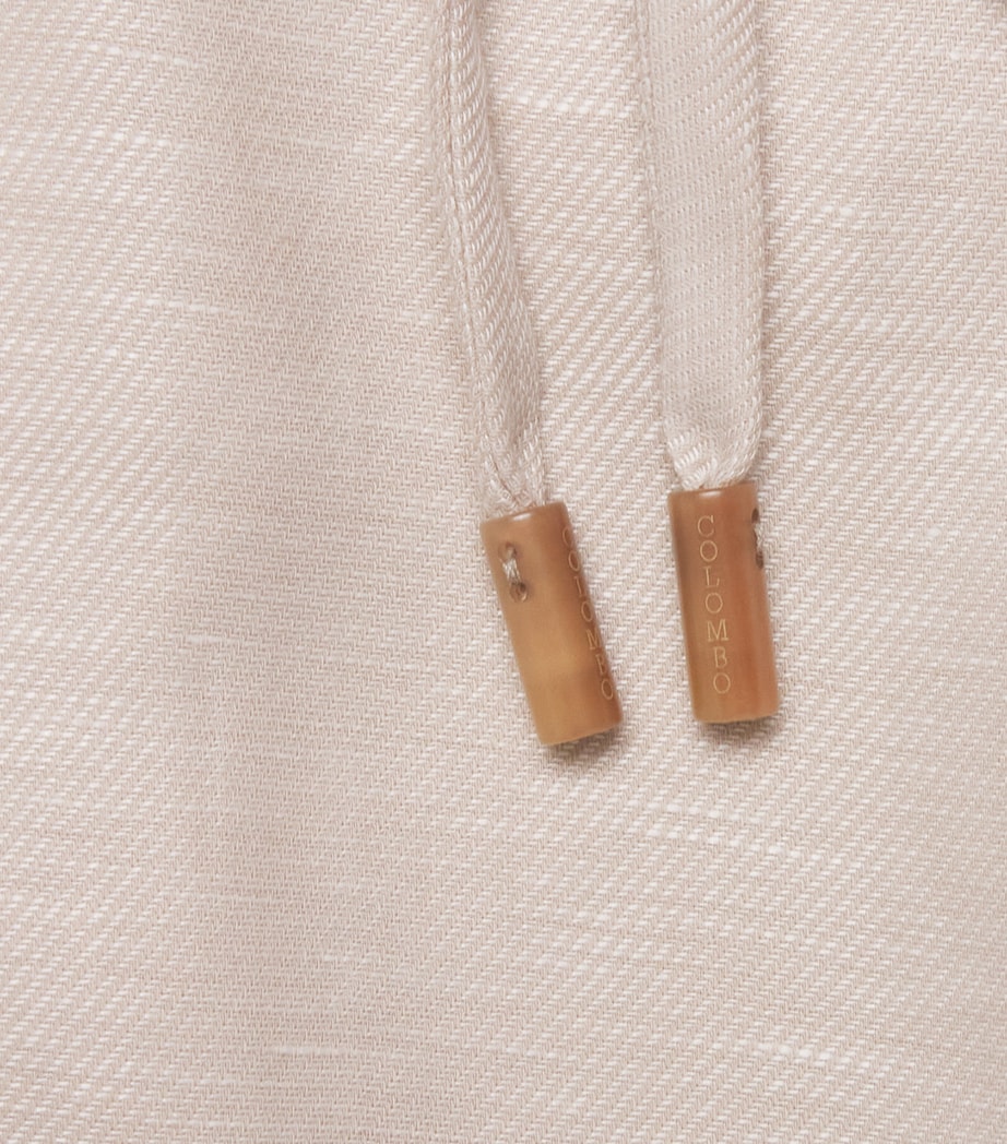 Cashmere-Linen Trousers 82805 SAND Image 5