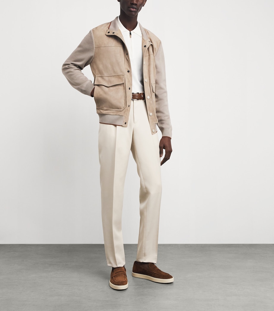 Suede-Front Hybrid Jacket 703 Image 2