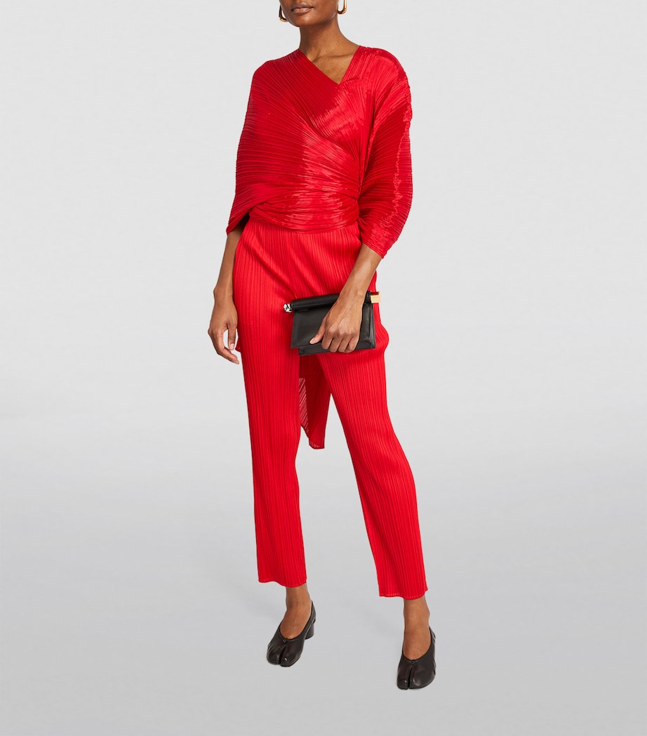 Pleats Please Issey Miyake Basics Madame-T Stole Image 6