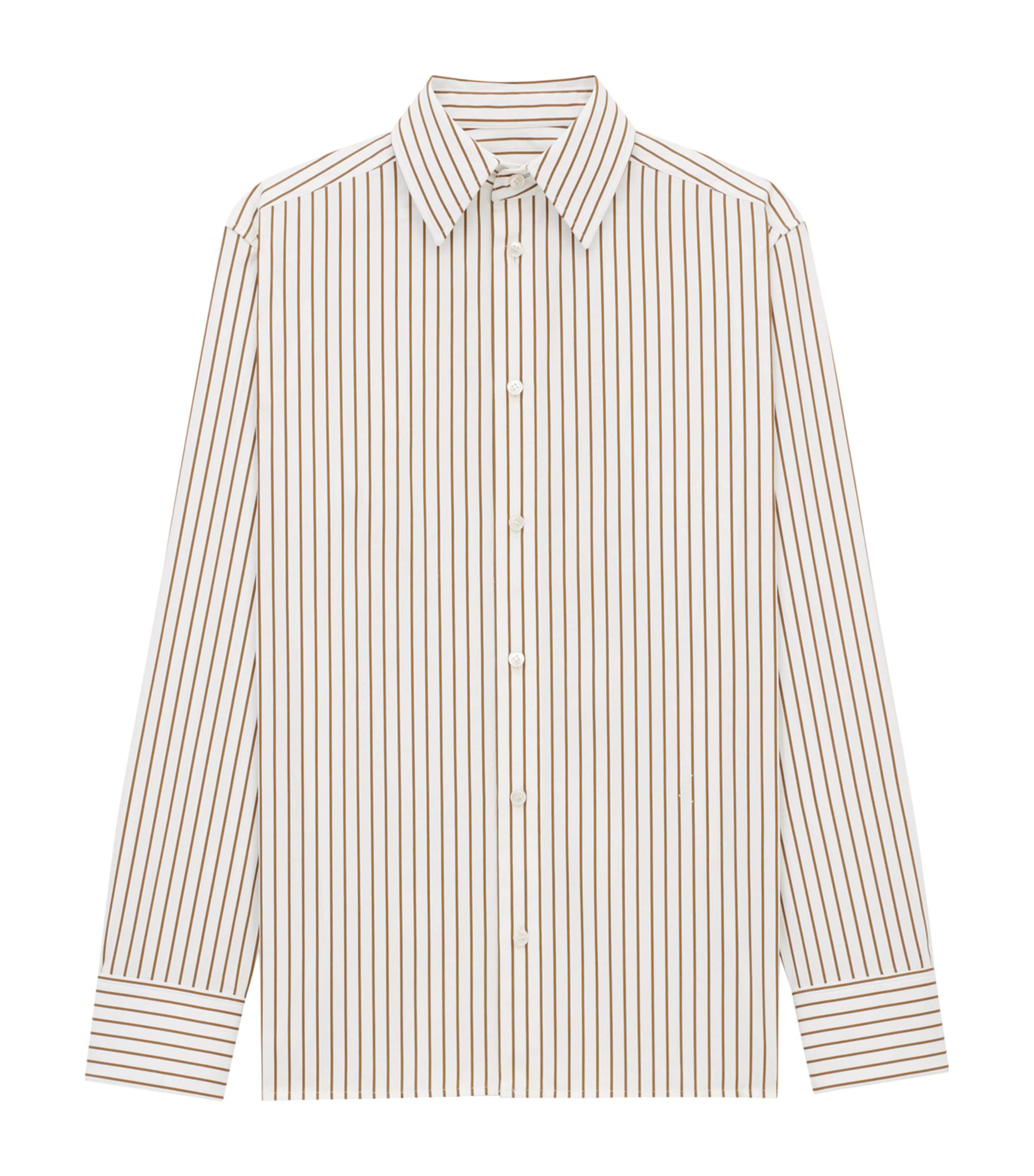 Cotton Stripe Shirt 9603 Image 1