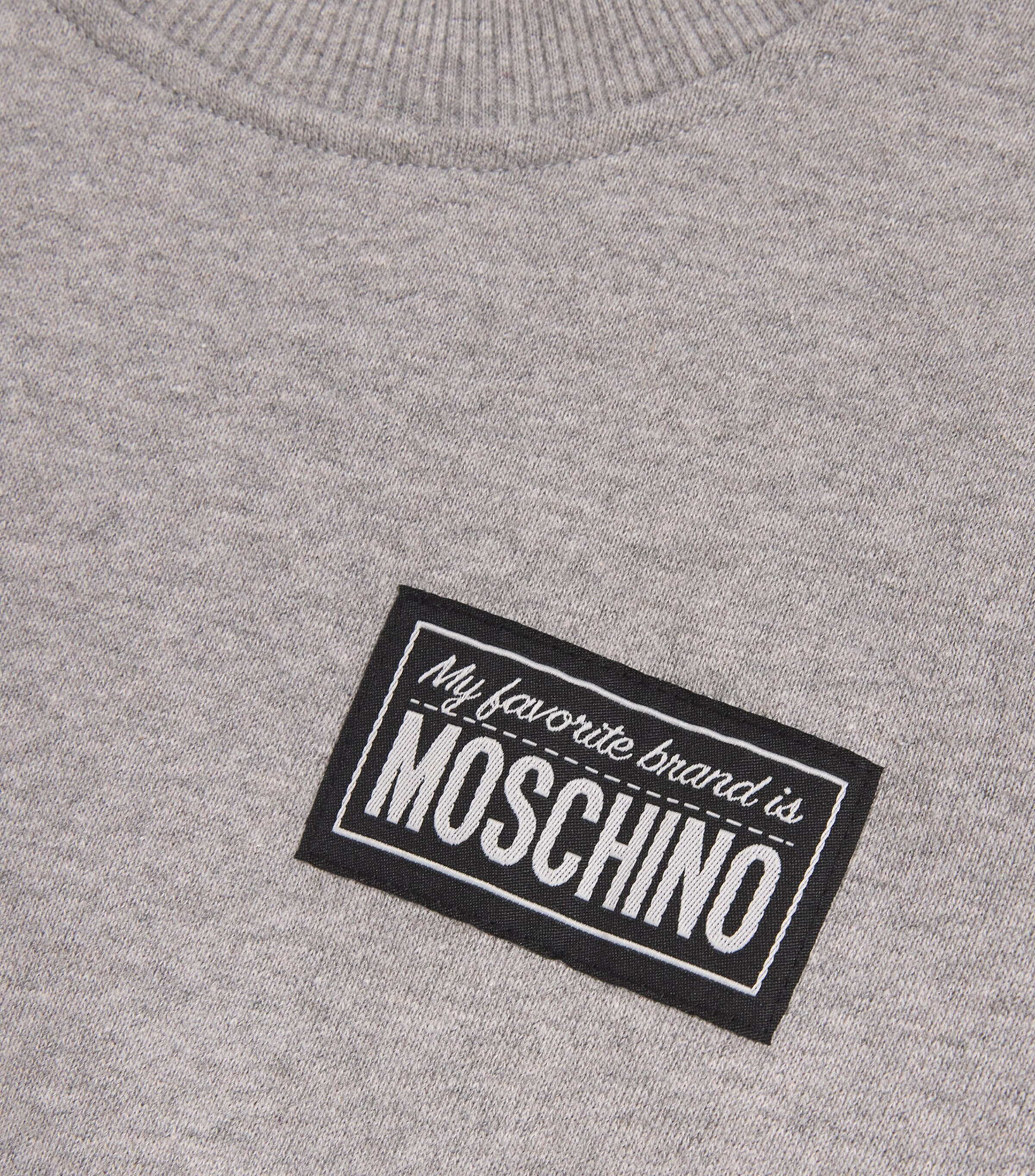 Moschino Kids Cotton Logo Sweatshirt 4 14 Years Harrods US