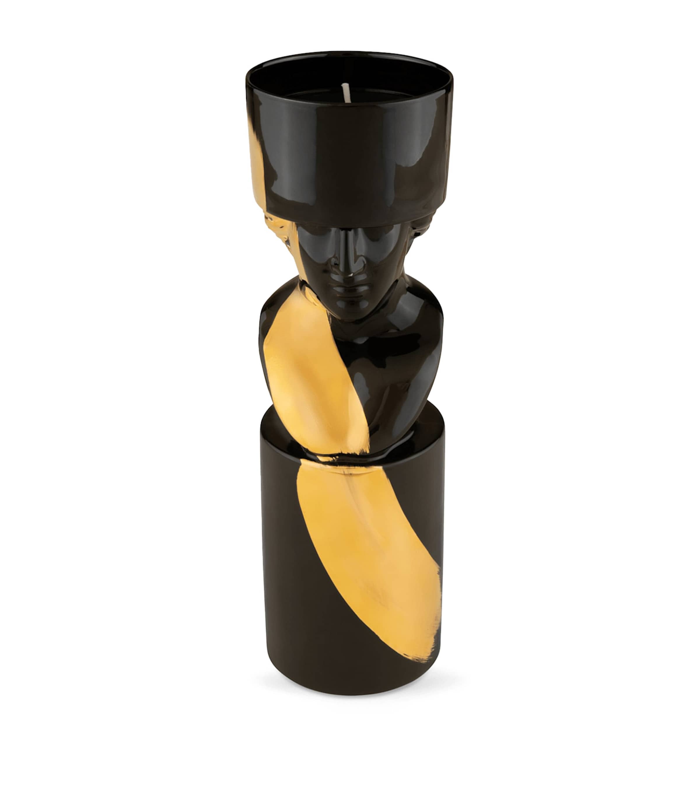 GINORI 1735 Porcelain Il Letterato Candle Holder Image 3