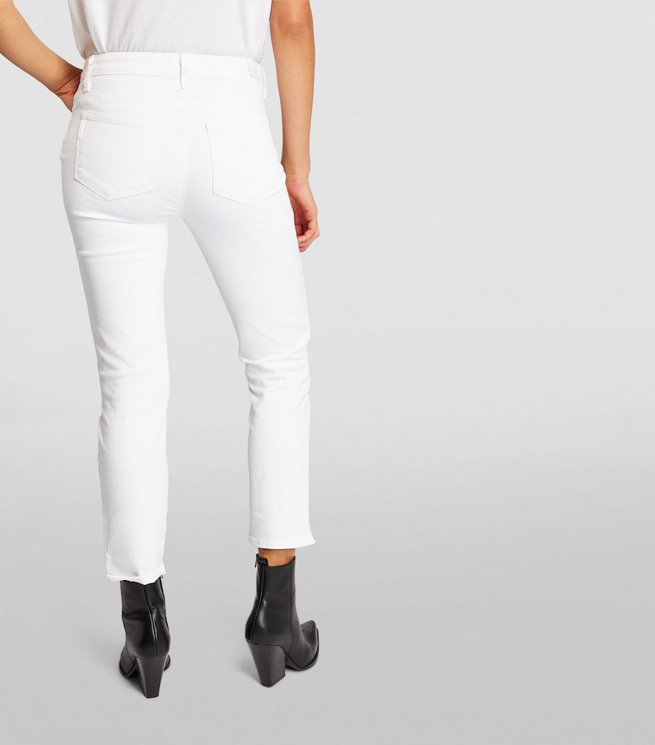 Cindy High-Rise Straight Jeans CRISP WHITE Image 4