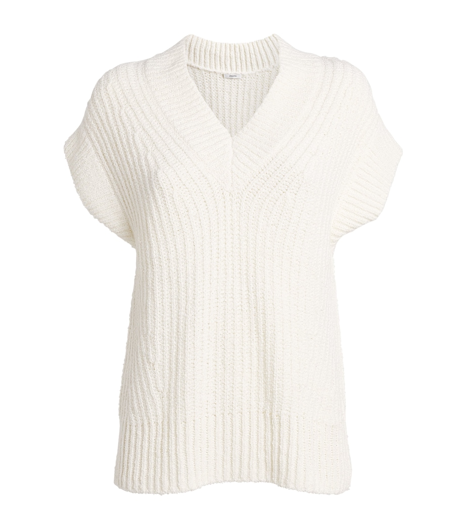 Cotton Nylas Sweater Vest WAX Image 1