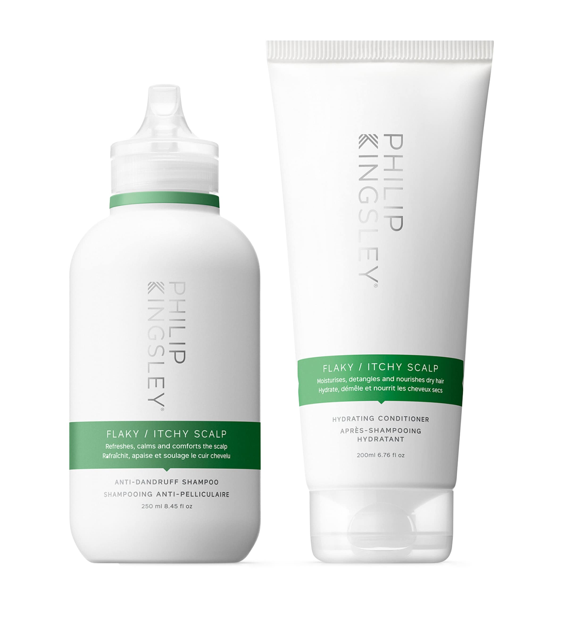 Philip Kingsley Flaky/Itchy Shampoo and Conditioner Gift Set | Haircare | Shampoo | Conditioner | Beauty Gift Sets | Haircare Gift Sets | Designers | Philip Kingsley