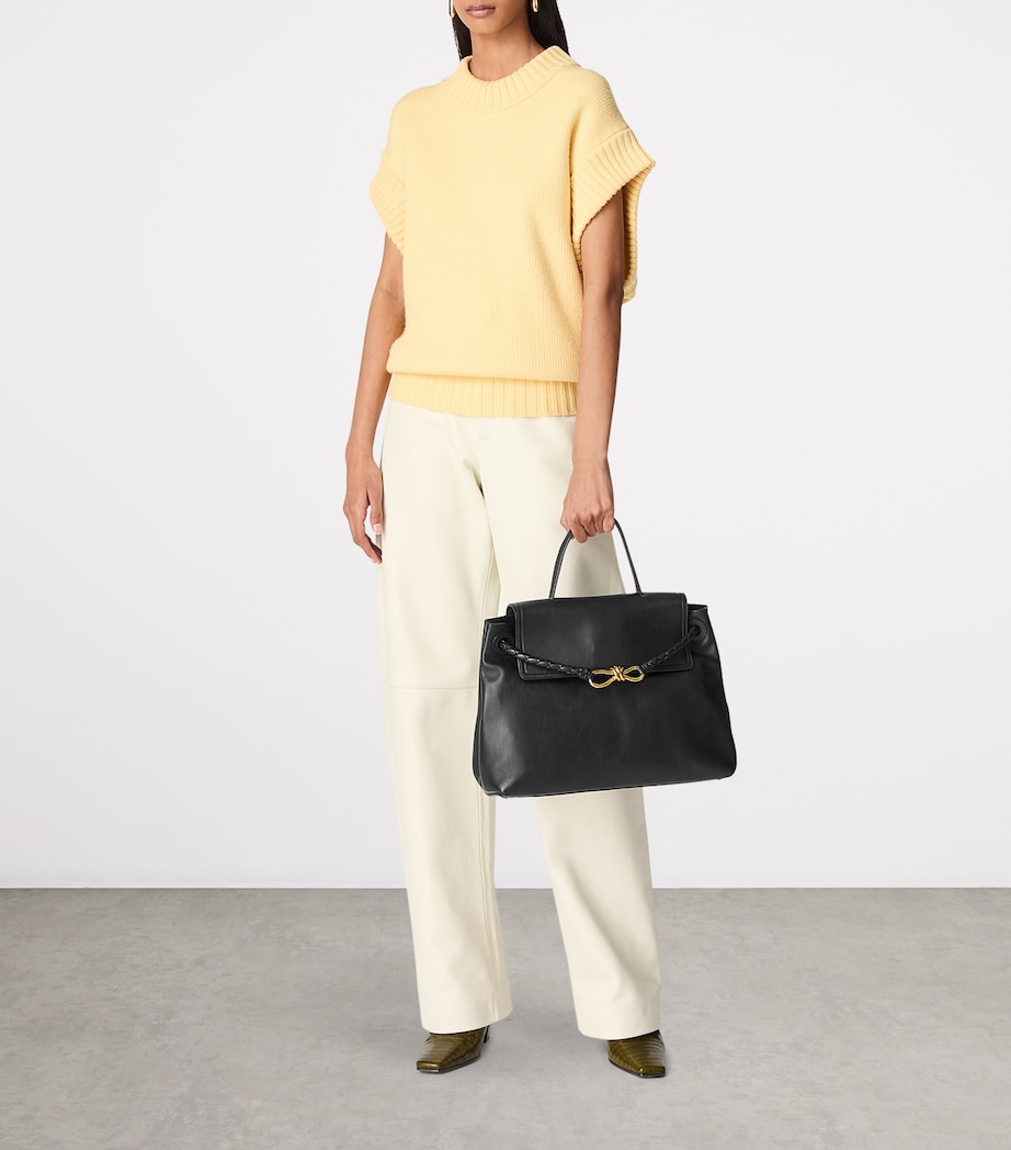 Bottega Veneta Medium Calfskin Ciao Ciao Top-Handle Bag Image 8