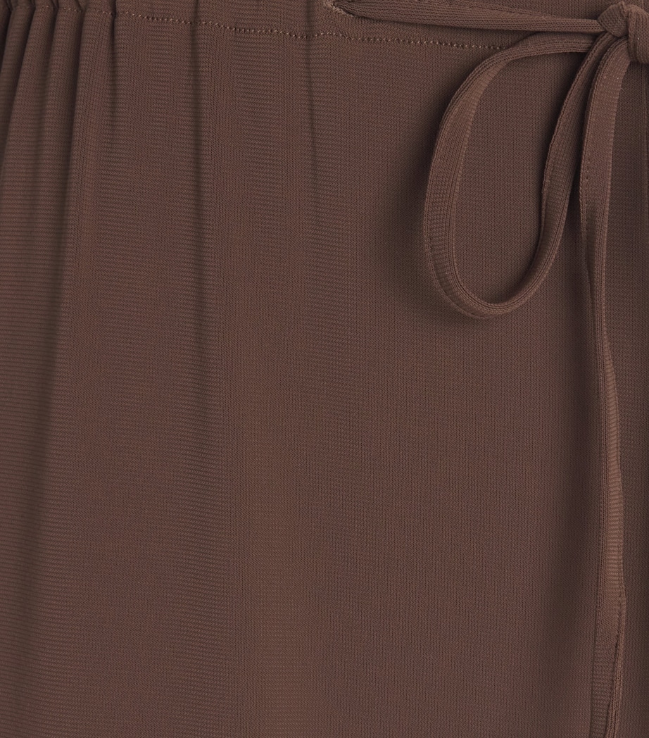 Eres Womens Drawstring Zelie Trousers Chocolat Noir Image 6