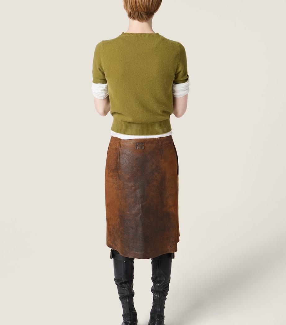 Cashmere Logo Sweater F0613 Image 3