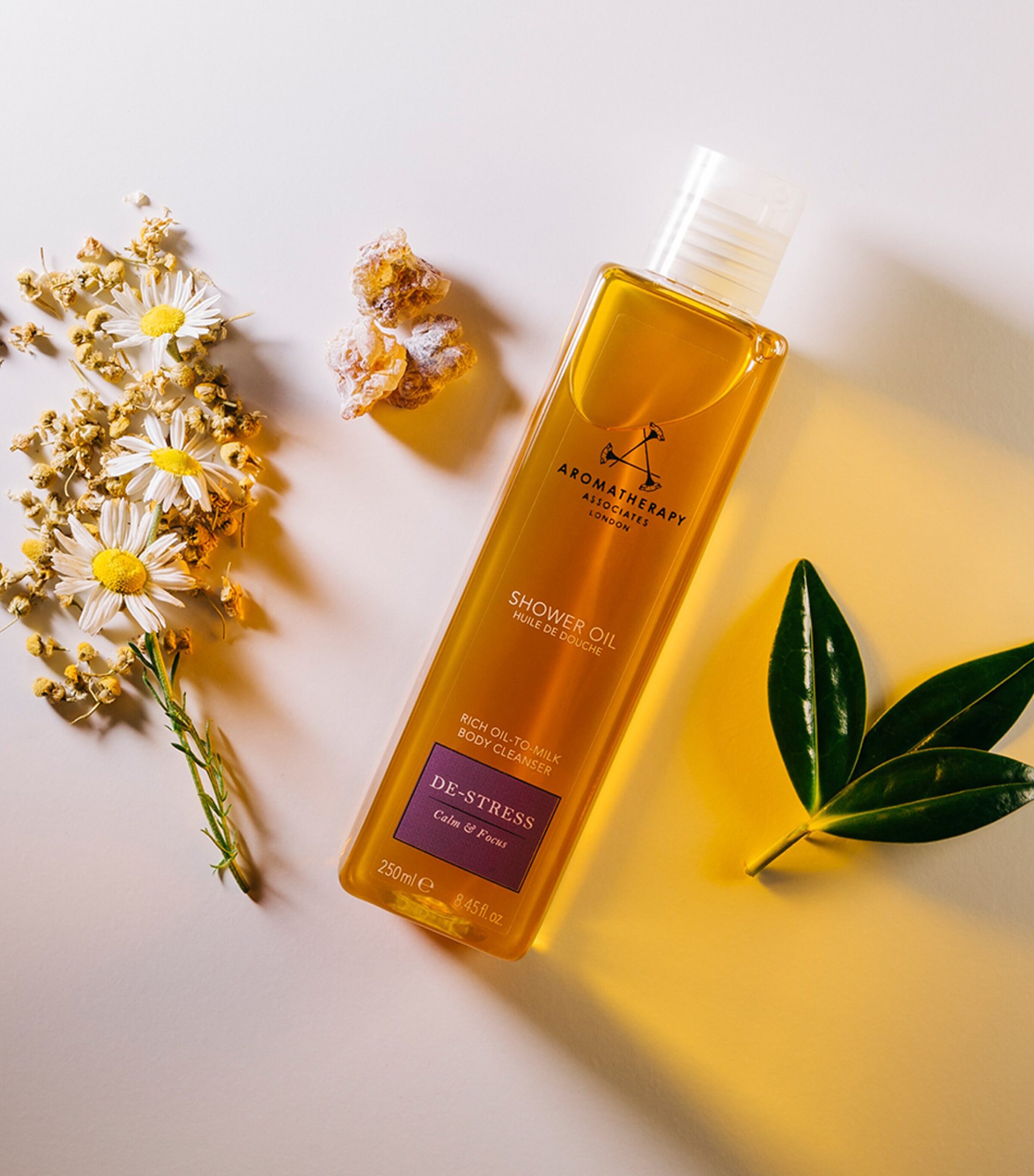 De-Stress Shower Oil (250ml) NO COLOUR Image 2