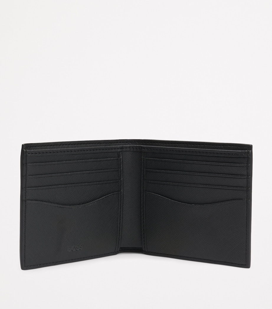 Leather Monogram Bifold Wallet 002 Image 3