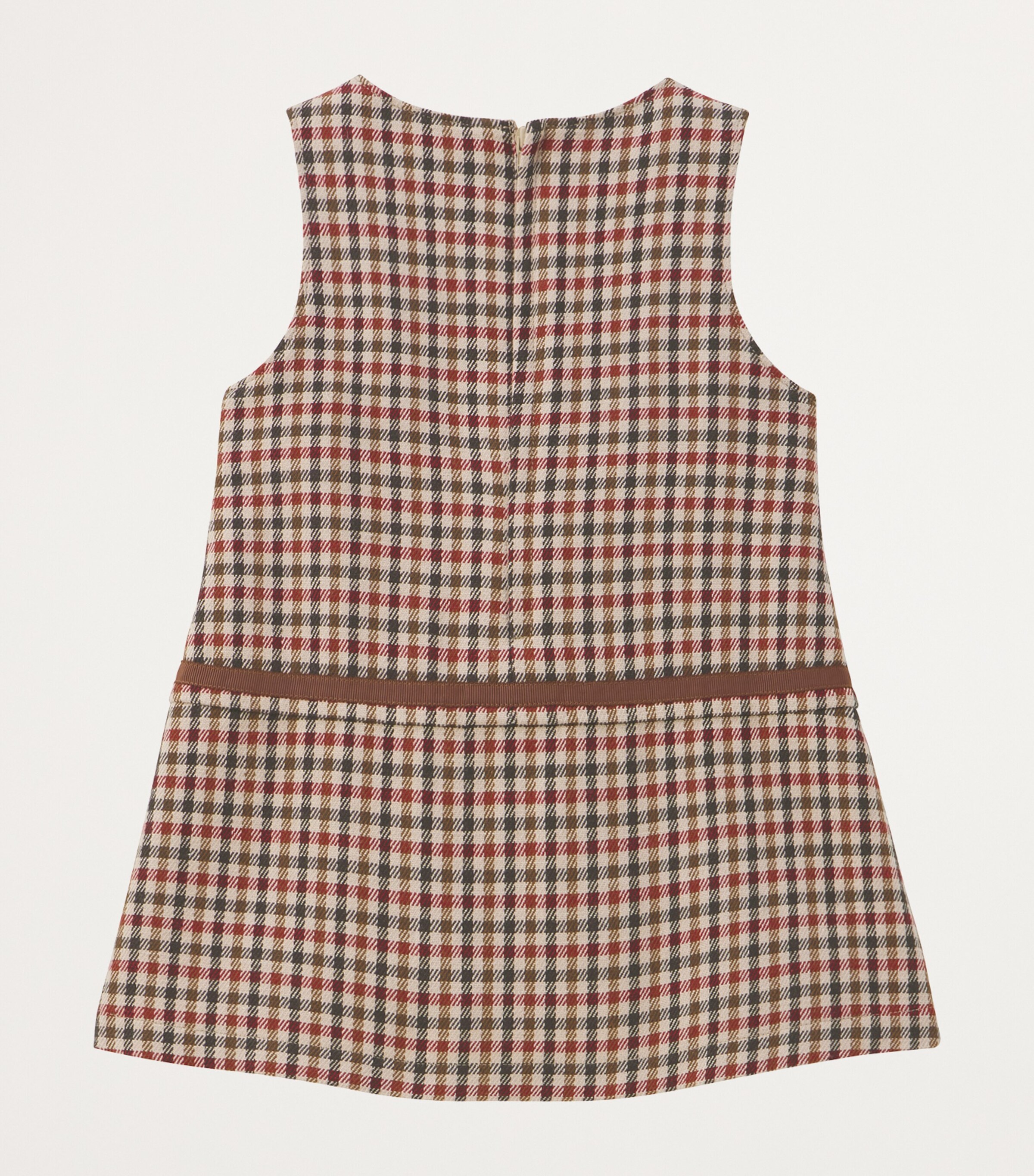 Tweed Checked Dress (3-9 Years) 11 Image 4