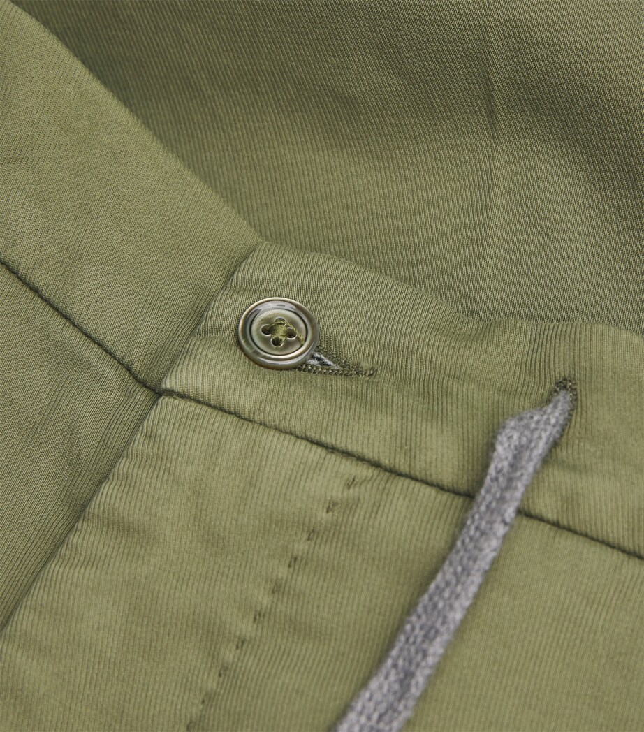 Cotton-Silk-Blend Drawstring Tailored Trousers MP11 Image 5