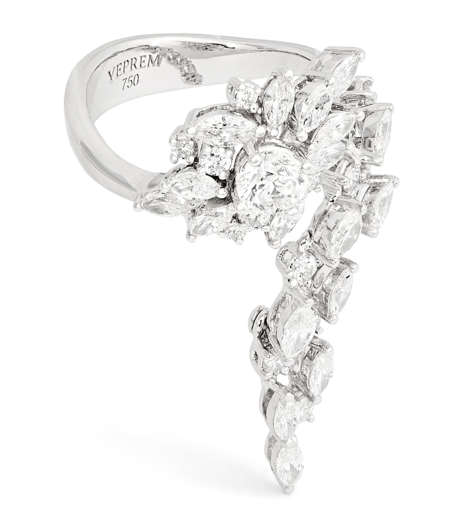 White Gold and Diamond Reign Supreme Ring WHITE GOLD Image 1