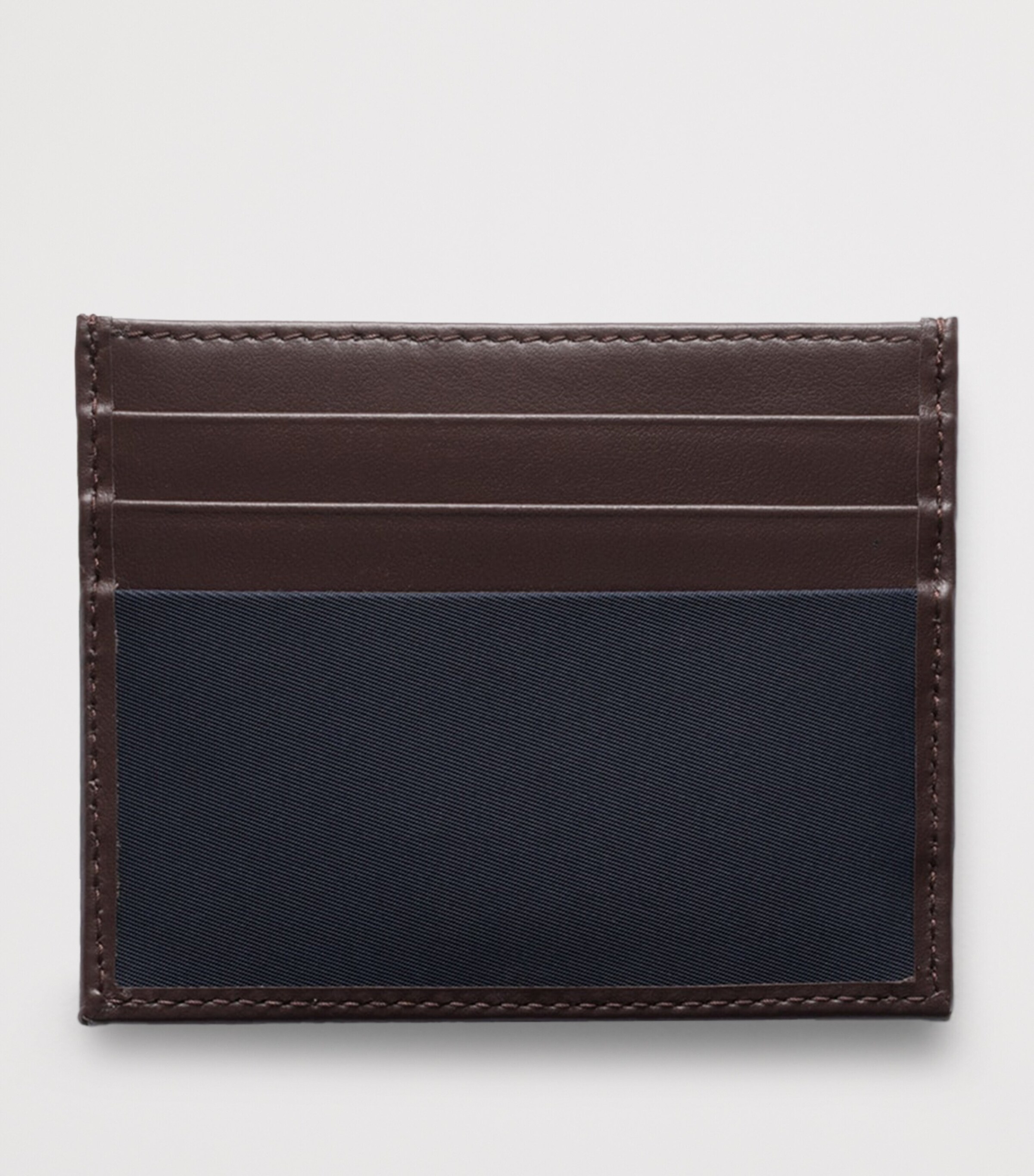 Re-Nylon and Leather Card Holder F0008 Image 3