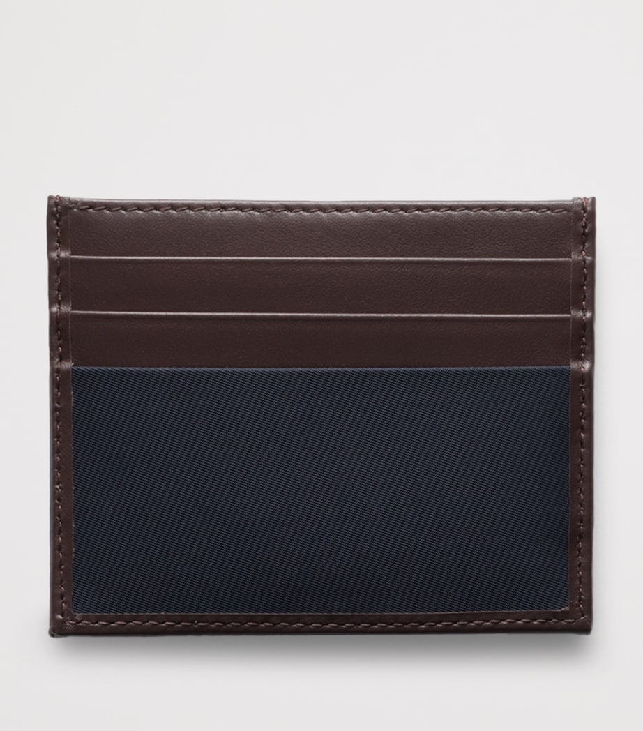 Re-Nylon and Leather Card Holder F0008 Image 3