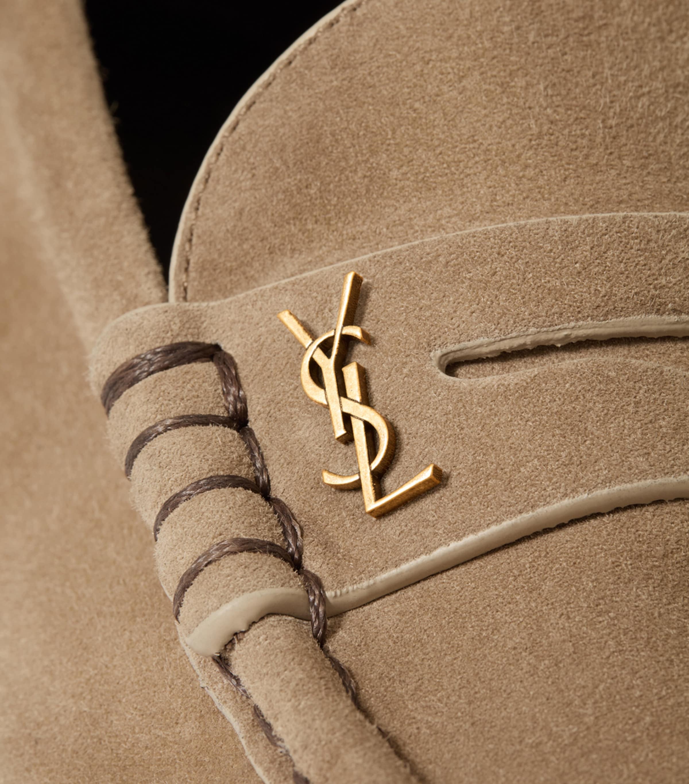 Saint Laurent Womens Leather Le Loafers Image 4