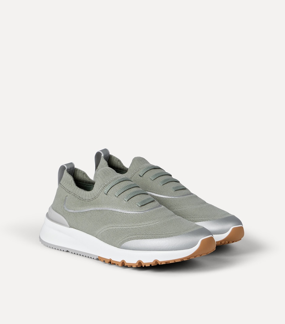 Brunello Cucinelli Technical Cotton Sneakers Image 3