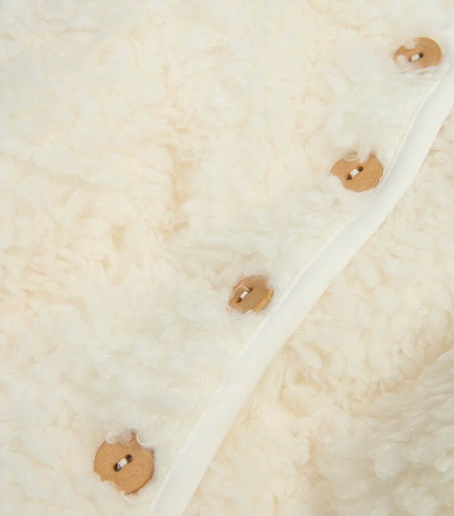 Teddy & Minou Teddy Fleece Cardigan (0-18 Months) Image 2