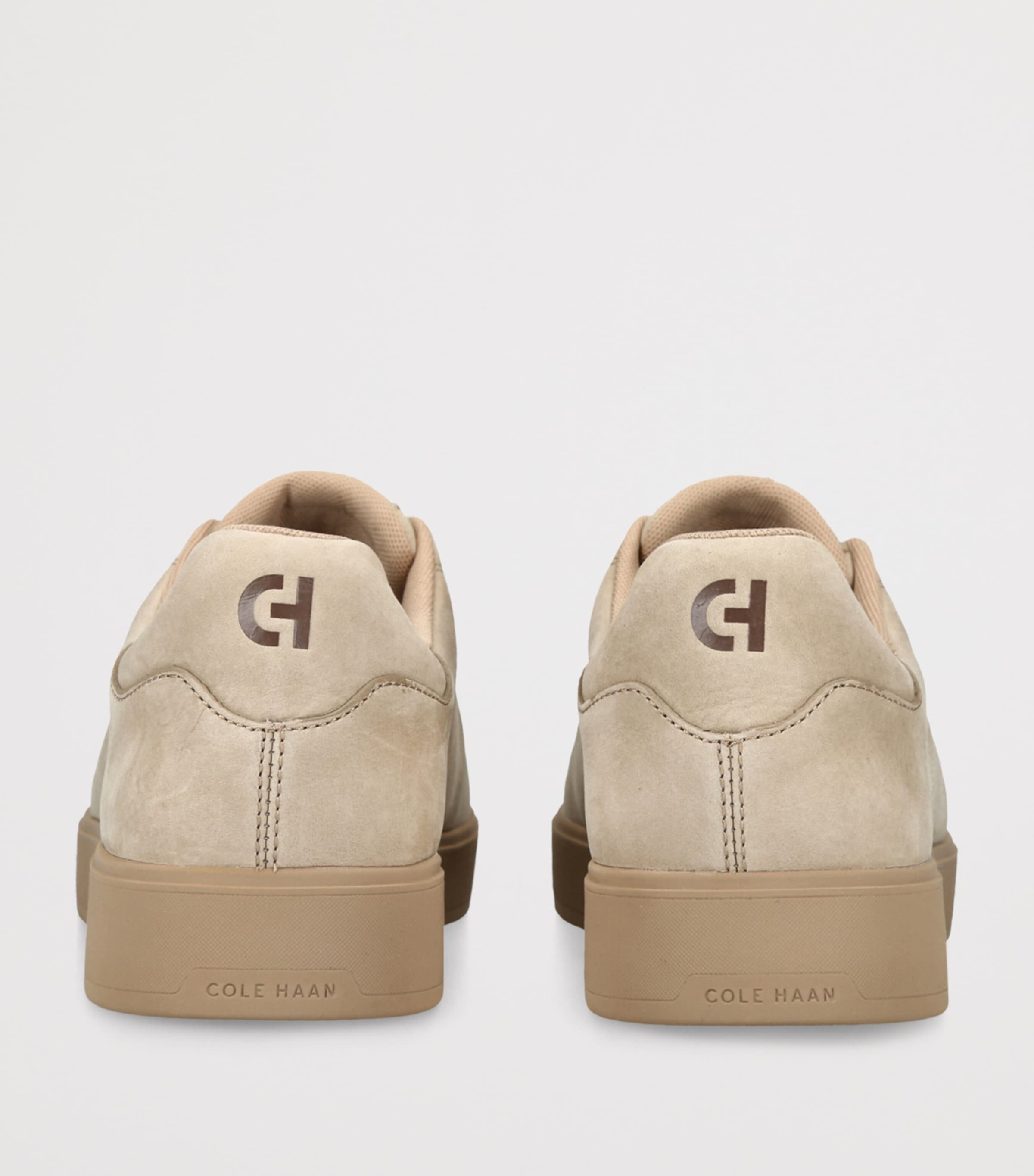 Cole Haan Leather GrandPrø Luxe Slip-On Sneakers Beige Image 2