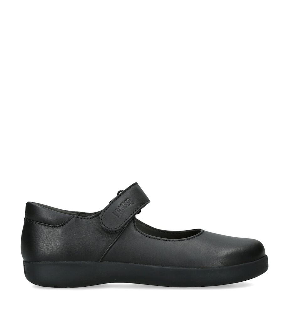 Camper Leather Spiral Comet Mary Janes Black Image 1