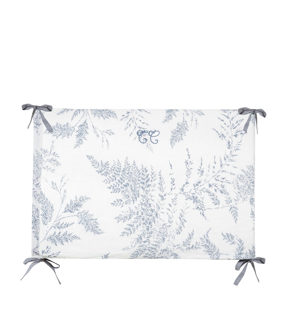 Toile de Jouy Adjustable Valance 50 BLEU CHAMBRAY Image 3