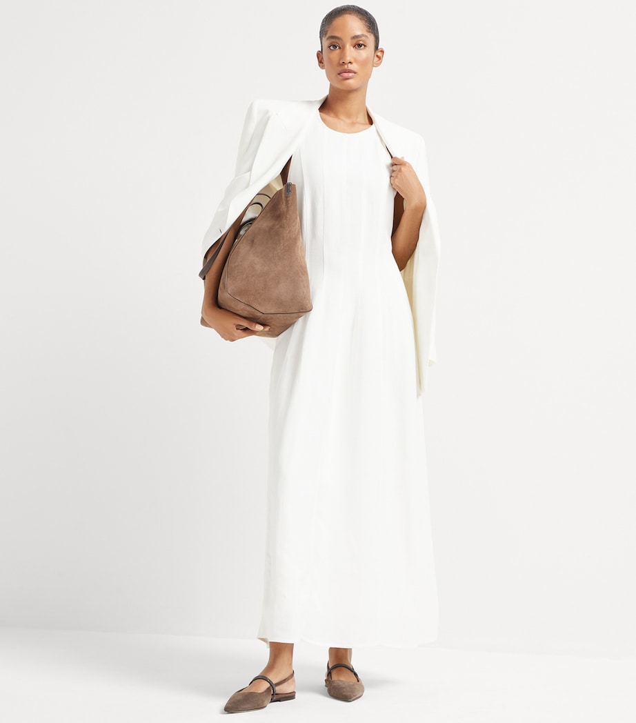 Twill Midi Dress C600 Image 4