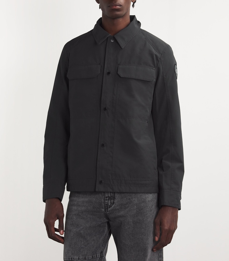 Burnarby Chore Overshirt BLACK 61 Image 3