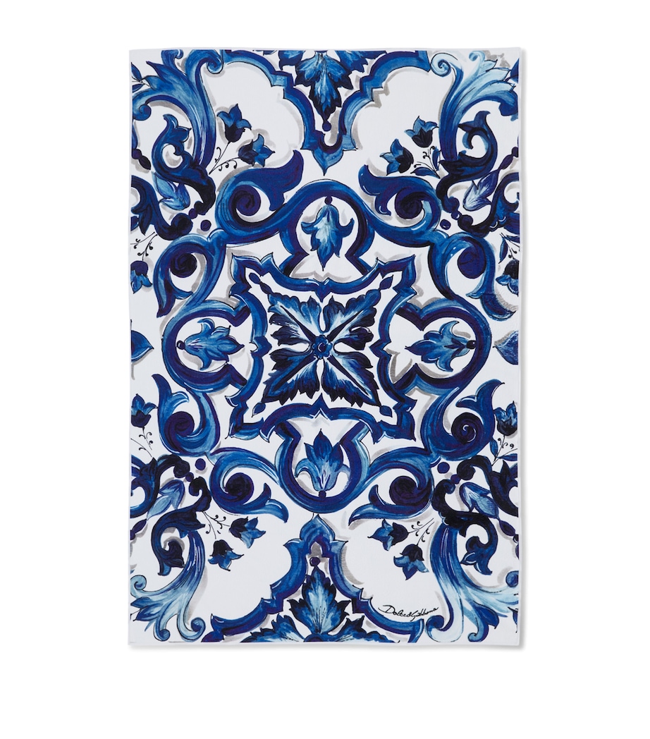Blu Mediterraneo Bath Towel (100cm x 150cm) UB001BLUMEDITERRANEO Image 2