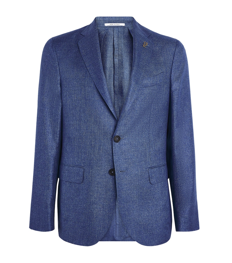 Silk Brera Blazer 06 LIGHT BLUE Image 1