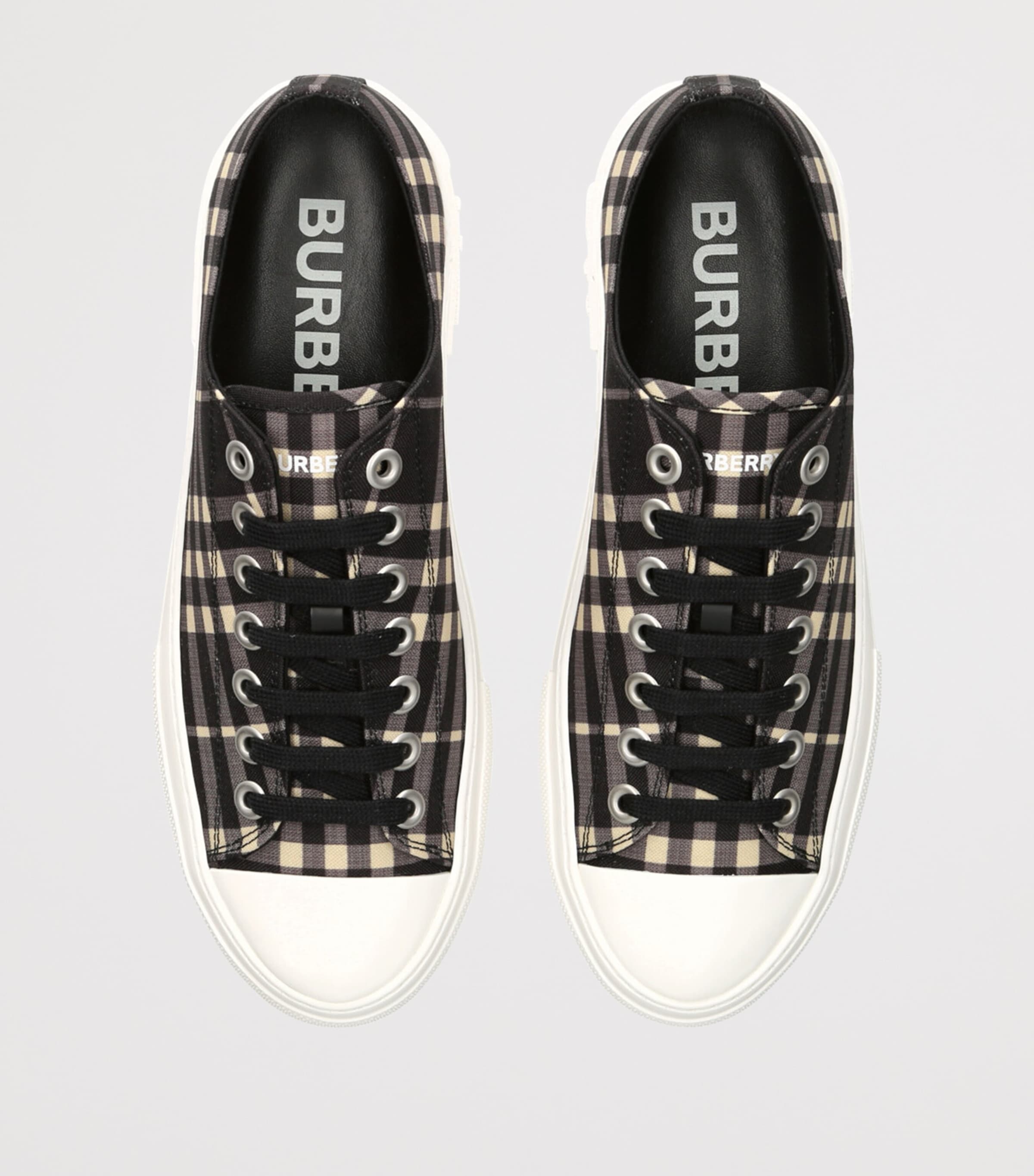 Check Low-Top Sneakers BLACK/COMB Image 4