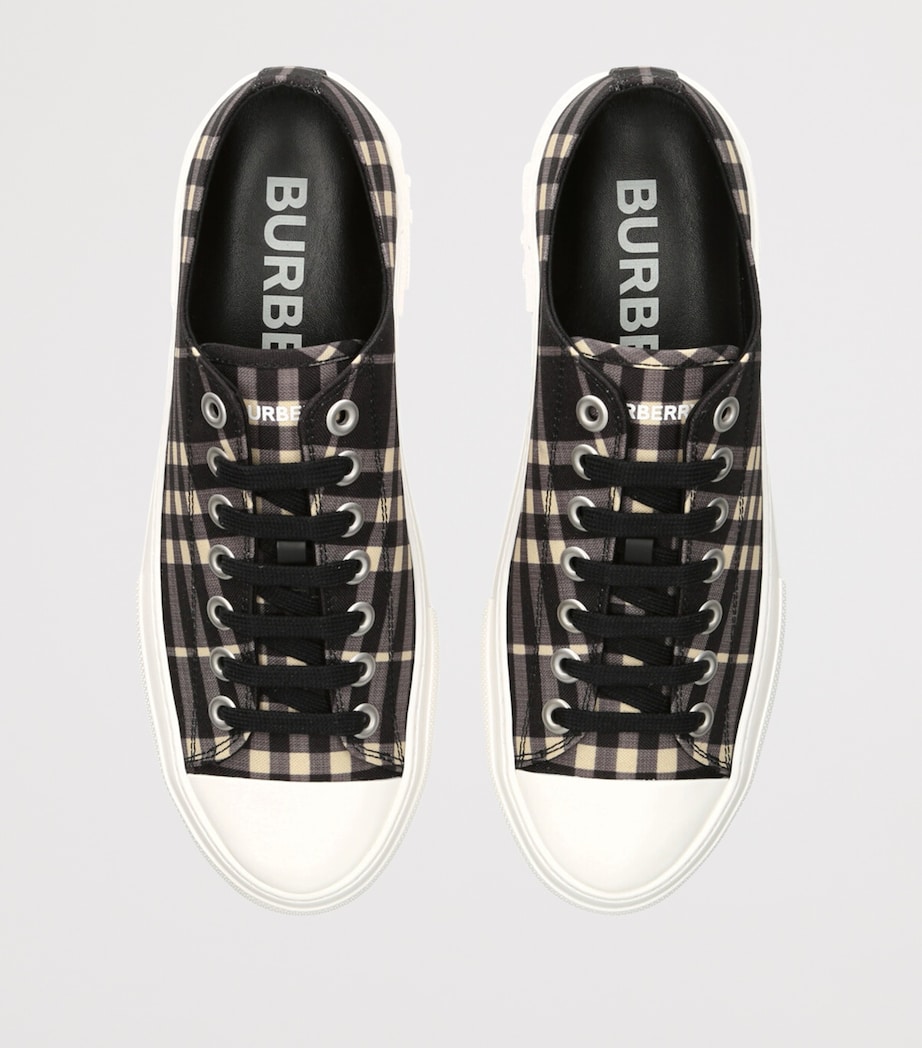 Check Low-Top Sneakers BLACK/COMB Image 4