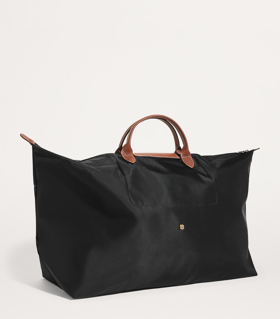 Large Le Pliage Original Travel Bag 001 BLACK Image 3