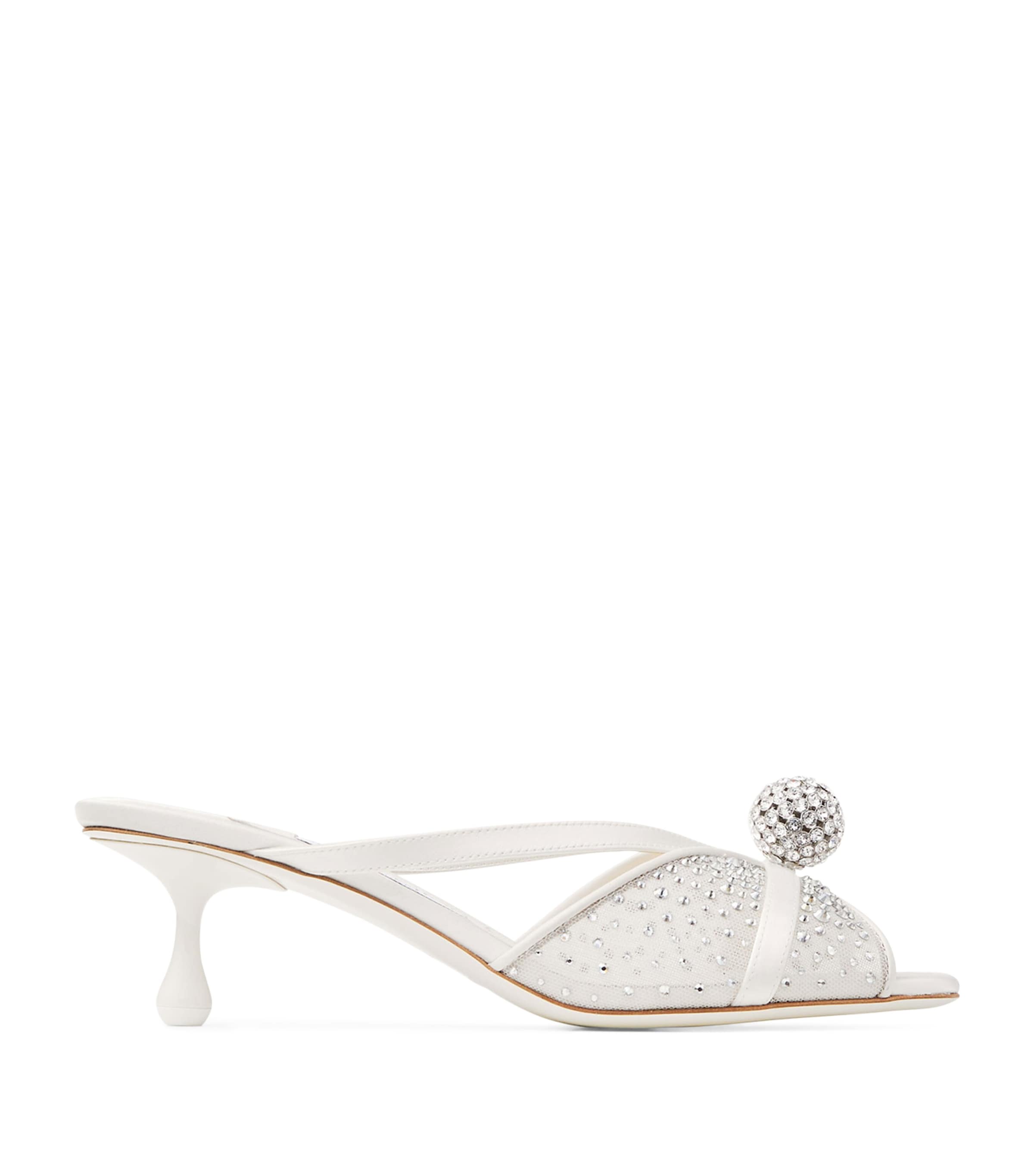 Siva 50 Embellished Heeled Mules