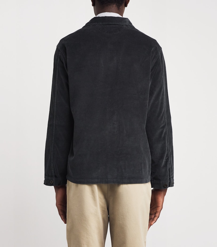 Corduroy Overshirt GREY Image 4